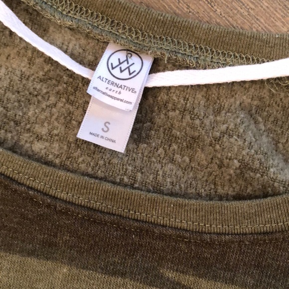 Alternative Apparel Camo Sweatshirt - Picture 2 of 3